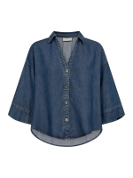 Freequent FQMILO-SHIRT Medium Blue Denim