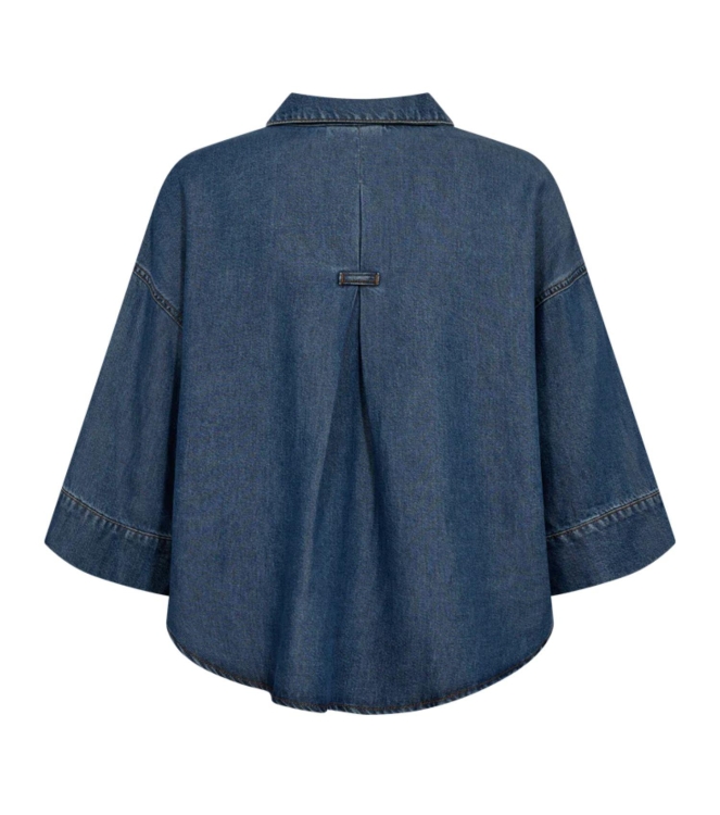 Freequent FQMILO-SHIRT Medium Blue Denim