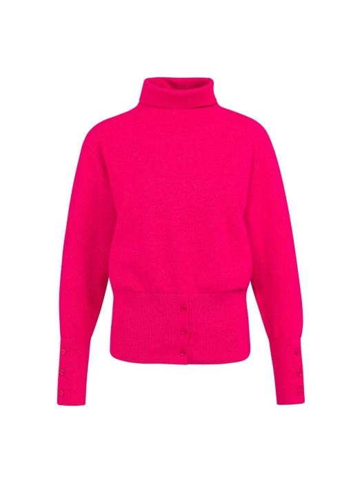 Yaya Coltrui met knoopdetails 818522 Rose red mel