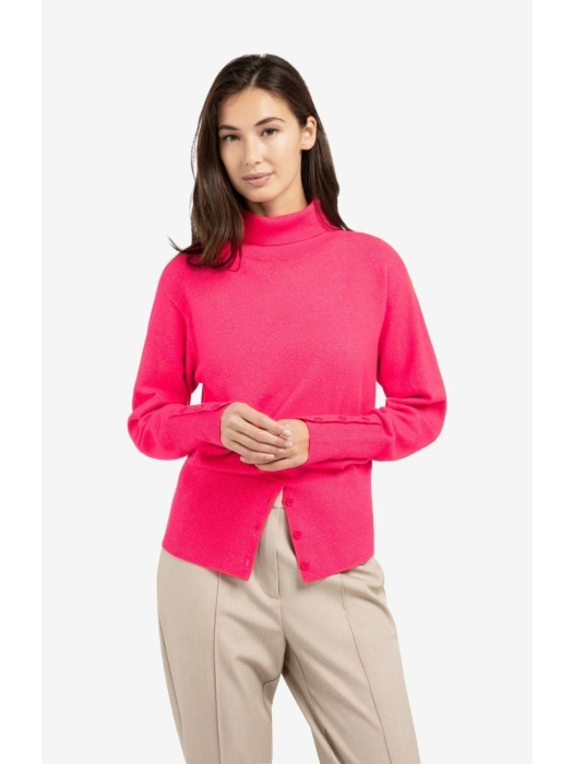Yaya Coltrui met knoopdetails 818522 Rose red mel