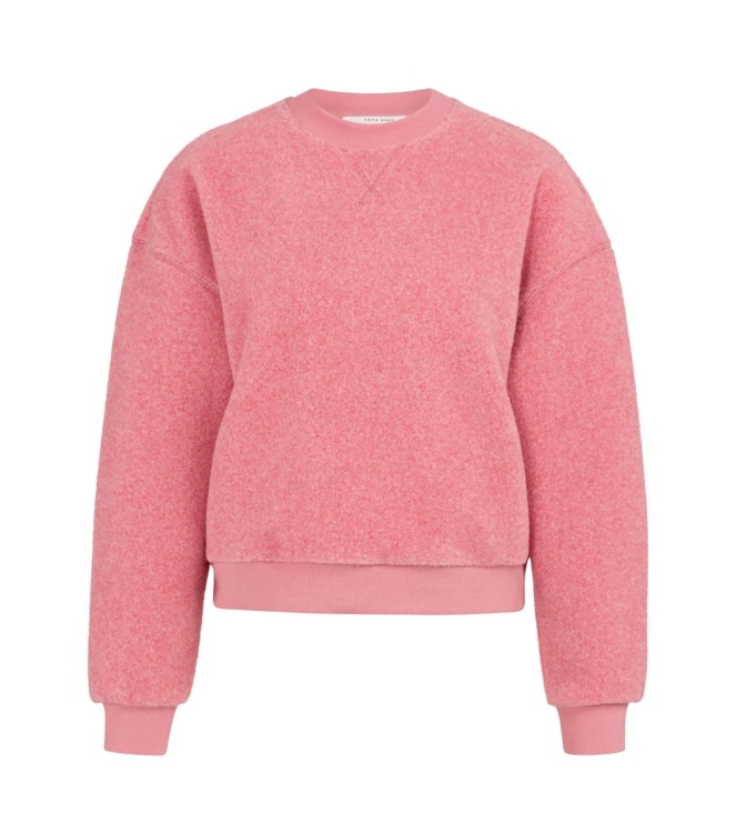 Yaya Teddy sweater 818522 Rose red mel
