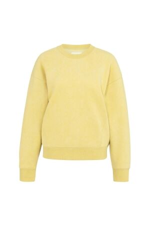 Yaya Sweater van stevige stof 40626 Dried moss green