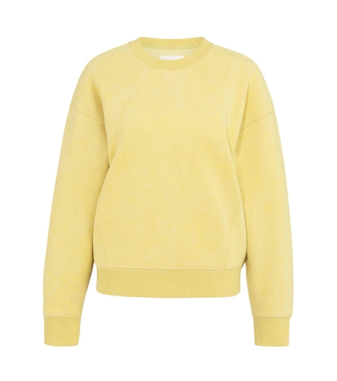 Yaya Sweater van stevige stof 40626 Dried moss green