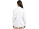 Yaya Poplin blouse met splitdetail 00000 Pure white