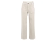Yaya Cargo broek met rechte pijpen 513062 Oxford tan brown mel