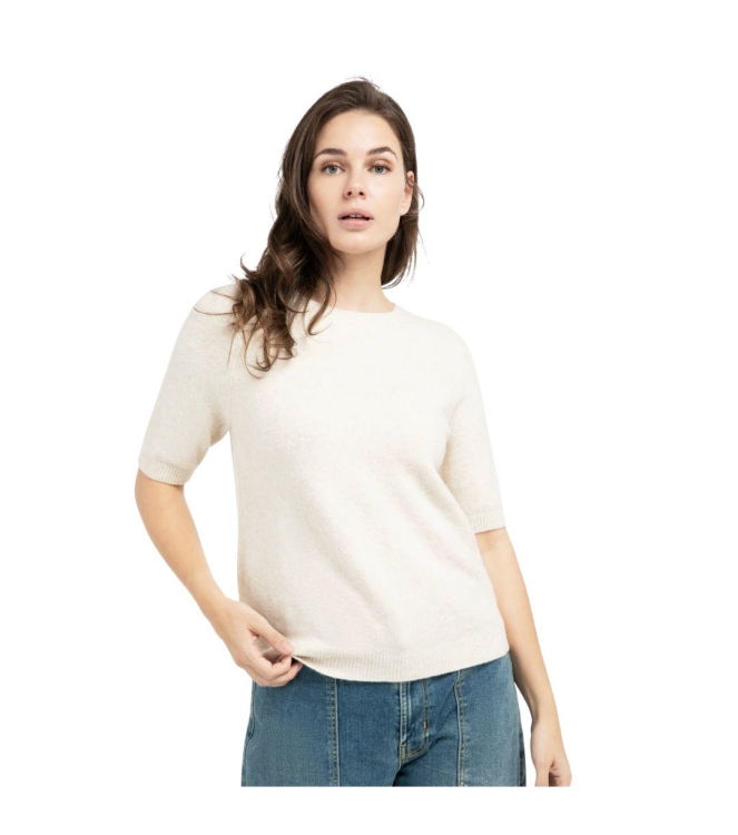 Yaya Zachte trui met korte mouwen