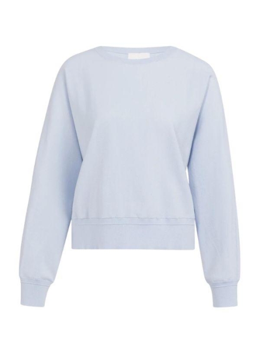Yaya Sweater met naaddetails 994048 Ice blue