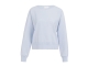 Yaya Sweater met naaddetails 994048 Ice blue