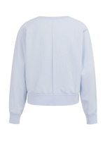 Yaya Sweater met naaddetails 994048 Ice blue