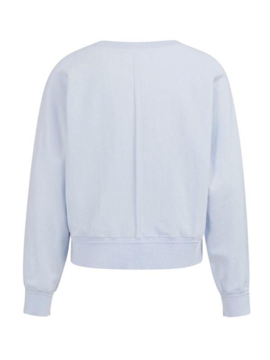 Yaya Sweater met naaddetails 994048 Ice blue