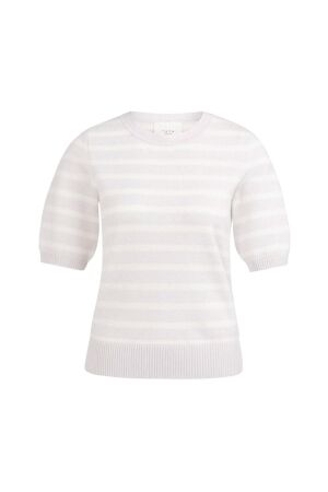 Yaya Trui met streeppatroon 338041 Gray lilac dessin