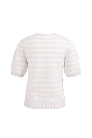 Yaya Trui met streeppatroon 338041 Gray lilac dessin