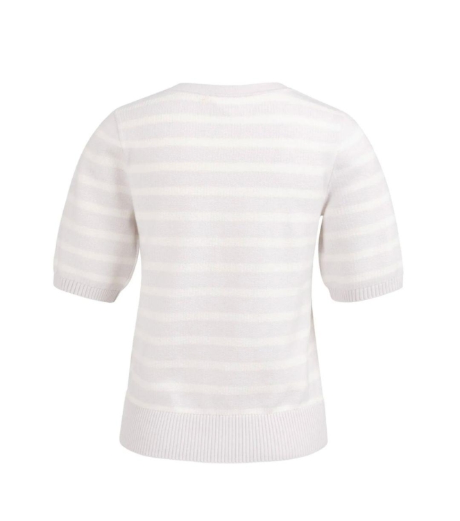 Yaya Trui met streeppatroon 338041 Gray lilac dessin