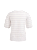 Yaya Trui met streeppatroon 338041 Gray lilac dessin