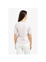 Yaya Trui met streeppatroon 338041 Gray lilac dessin