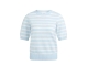 Yaya Trui met streeppatroon 990481 Ice blue dessin