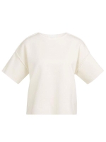 Yaya Sweater met korte mouwen 99053 Ecru