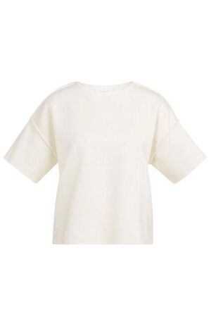 Yaya Sweater met korte mouwen 99053 Ecru