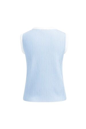Yaya Mouwloze ribtrui 99048 Ice blue