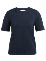 Yaya Trui met omslagmouwen 93923 Navy blazer blue