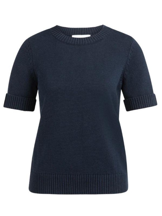 Yaya Trui met omslagmouwen 93923 Navy blazer blue