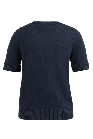 Yaya Trui met omslagmouwen 93923 Navy blazer blue