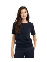 Yaya Trui met omslagmouwen 93923 Navy blazer blue