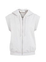 Yaya Mouwloze hoodie 30005 Temple gray