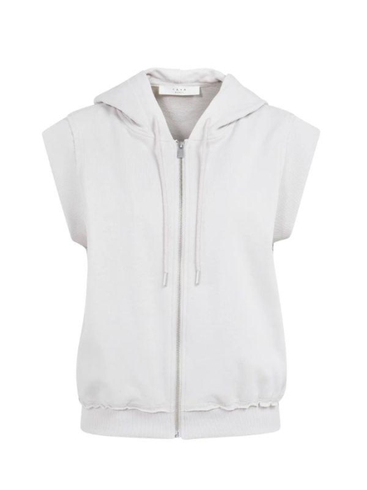 Yaya Mouwloze hoodie 30005 Temple gray
