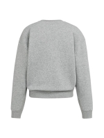 Yaya Sweater met artwork 990471 Iron grey dessin