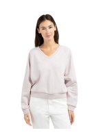 Yaya Sweater met V-hals 338041 Gray lilac 