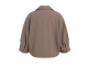 Yaya Blousejack met klepzakken 81312 Deep taupe brown