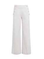 Yaya Broek met sierknopen 30005 Temple gray