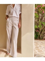 Yaya Broek met sierknopen 30005 Temple gray