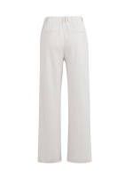 Yaya Jersey broek met strikkoord 30005 Temple gray