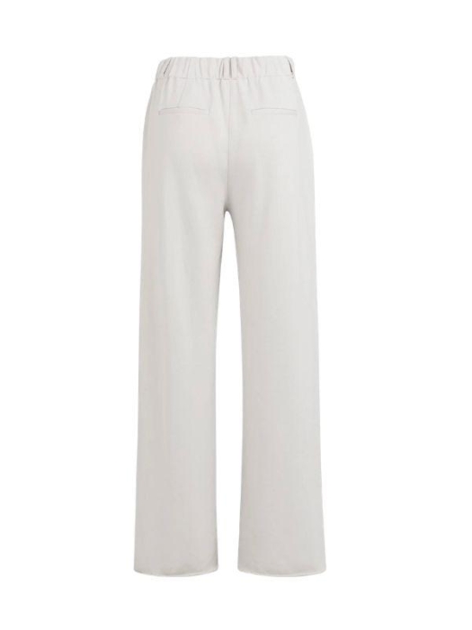 Yaya Jersey broek met strikkoord 30005 Temple gray