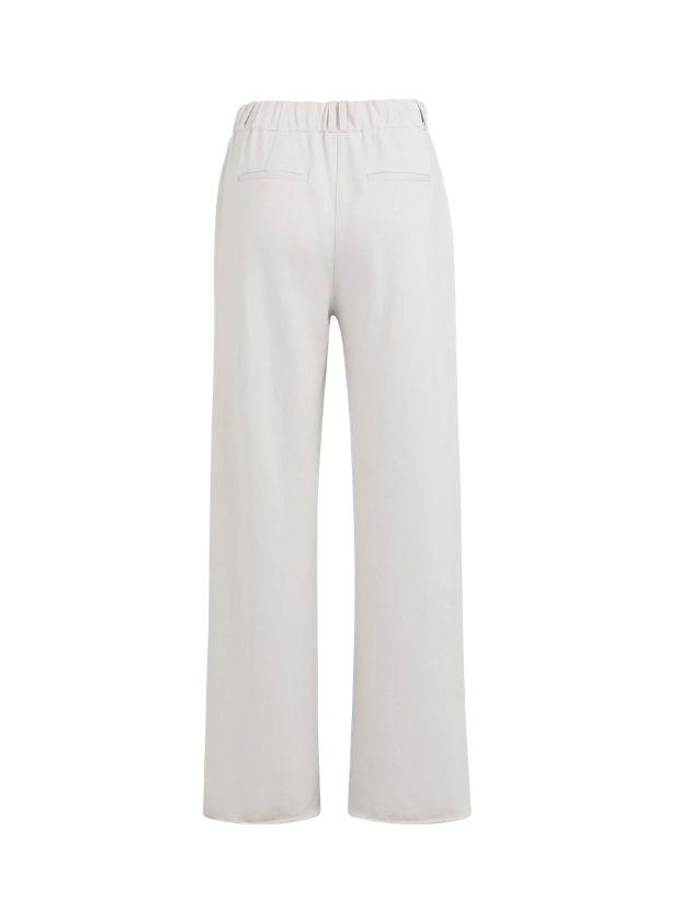 Yaya Jersey broek met strikkoord 30005 Temple gray