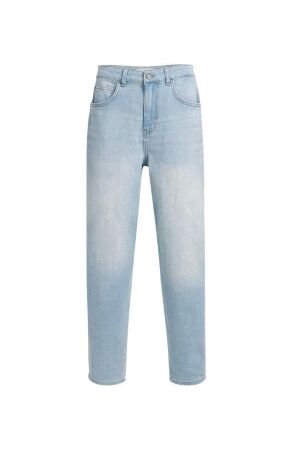 Yaya Barrel jeans met wassing 99025 Mid blue denim