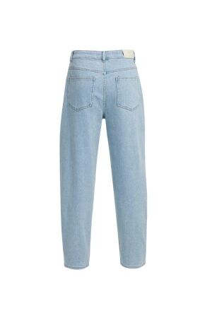 Yaya Barrel jeans met wassing 99025 Mid blue denim