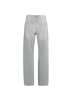 Yaya Cargobroek met laag kruis 99027 Mid grey denim