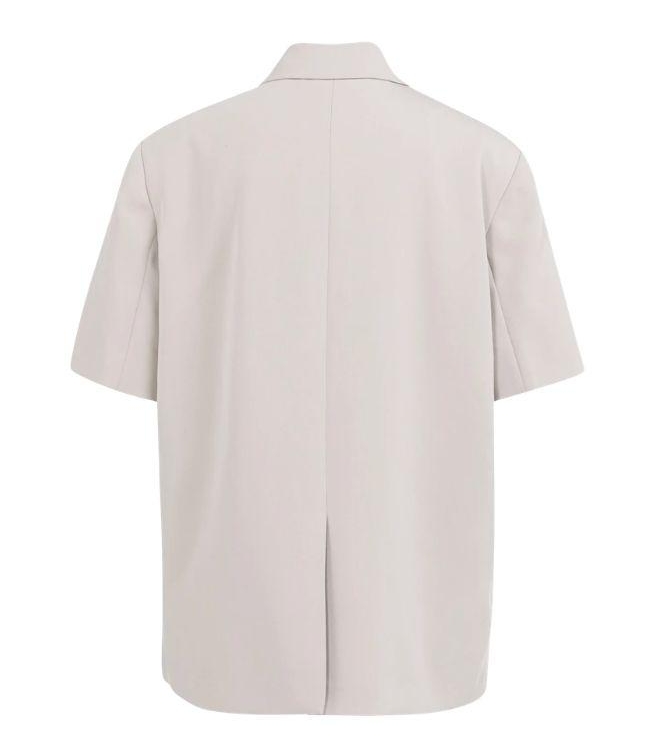 Yaya Blazer met korte mouwen 99054 Mauve purple