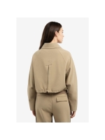 Yaya Kort jasje met ribboord 99045 Khaki green