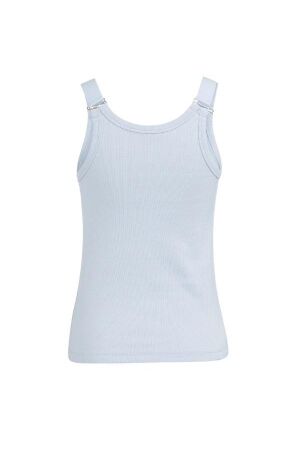Yaya Singlet met ringdetails 99048 Ice blue