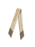 Yaya Smalle sjaal London Town 990511 Tan brown dessin