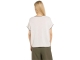 Yaya Knitted sweater with rolled ed 990672 Cloud creme white mel
