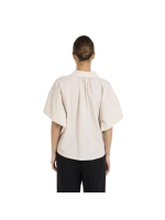 Yaya Blouse with sleeve detail 99067 Cloud creme white