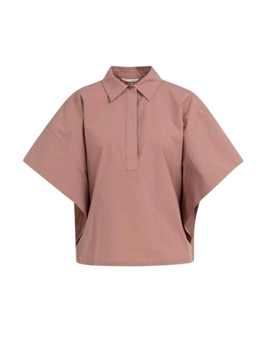 Yaya Blouse with sleeve detail 71516 Burlwood pink