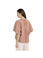 Yaya Blouse with sleeve detail 71516 Burlwood pink