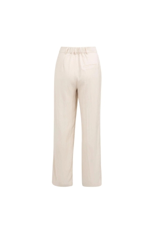 Yaya Woven wide leg trousers - L32 99067 Cloud creme white