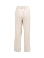 Yaya Woven wide leg trousers - L32 99067 Cloud creme white